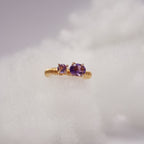 Amethyst” – pierścionek z ametystem