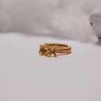 “Citrine” – pierścionek z cytrynem