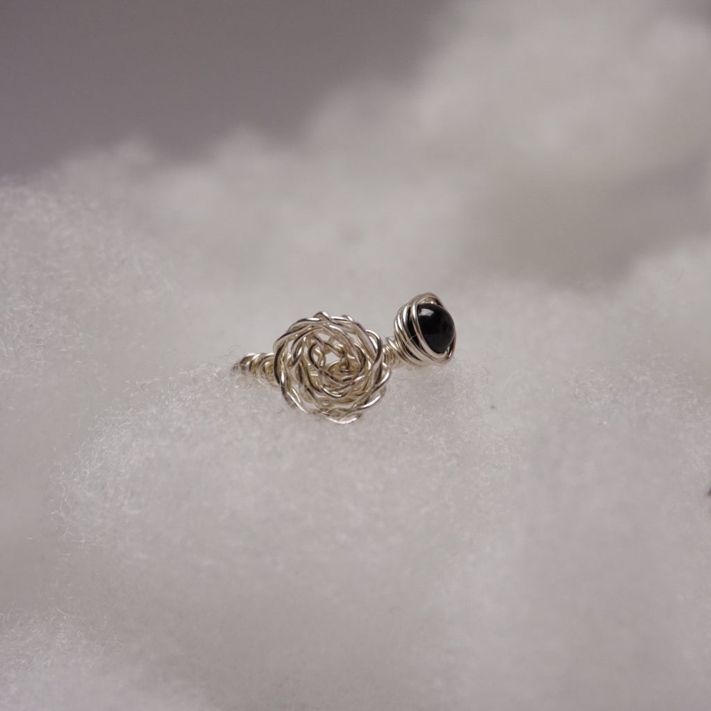 Pierścionek ,,ROSA'' Turmalin