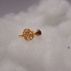 Pierścionek ,,ROSA'' Rubin