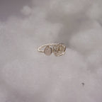 Pierścionek ,,ROSA'' Kryształ Górski