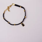 Bransoletka sznurkowa - Turmalin