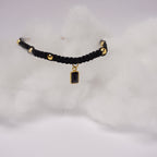 Bransoletka sznurkowa - Turmalin