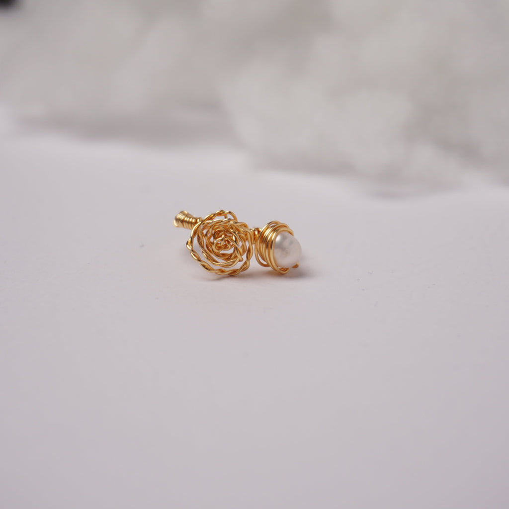 Pierścionek ,,ROSA'' Perła