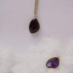 Naszyjnik-Ametyst