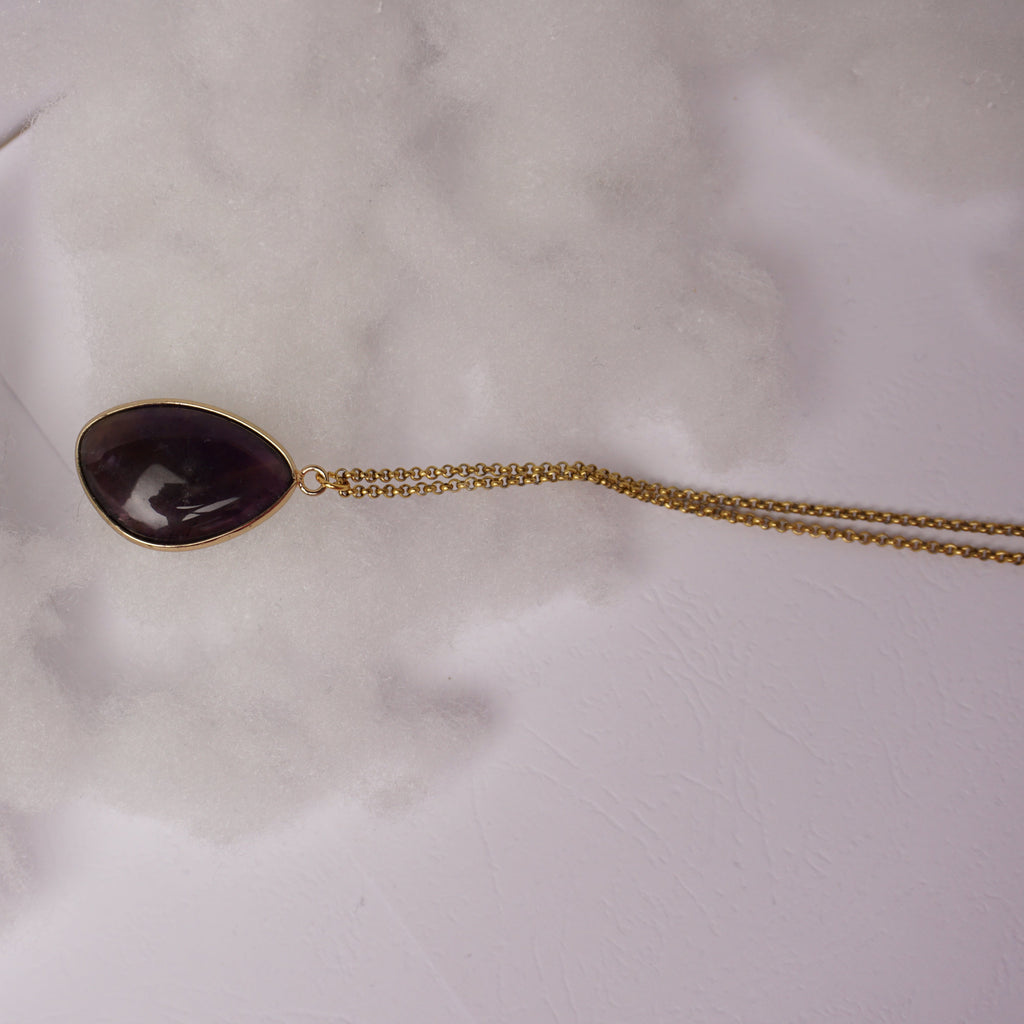 Naszyjnik-Ametyst