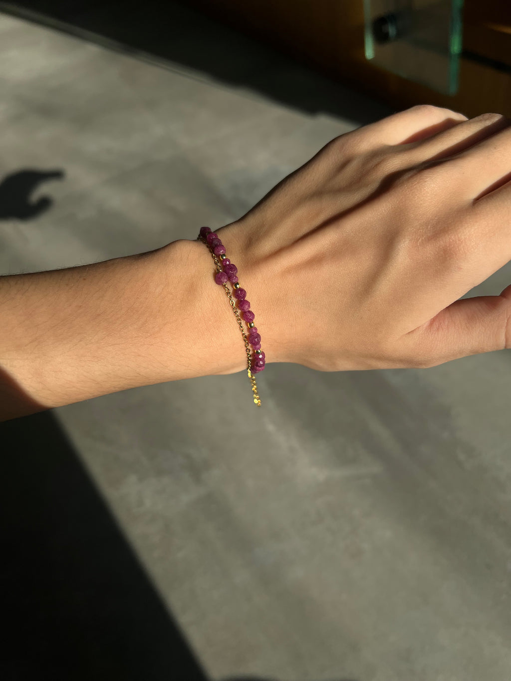 Bransoletka Lumé Rubin