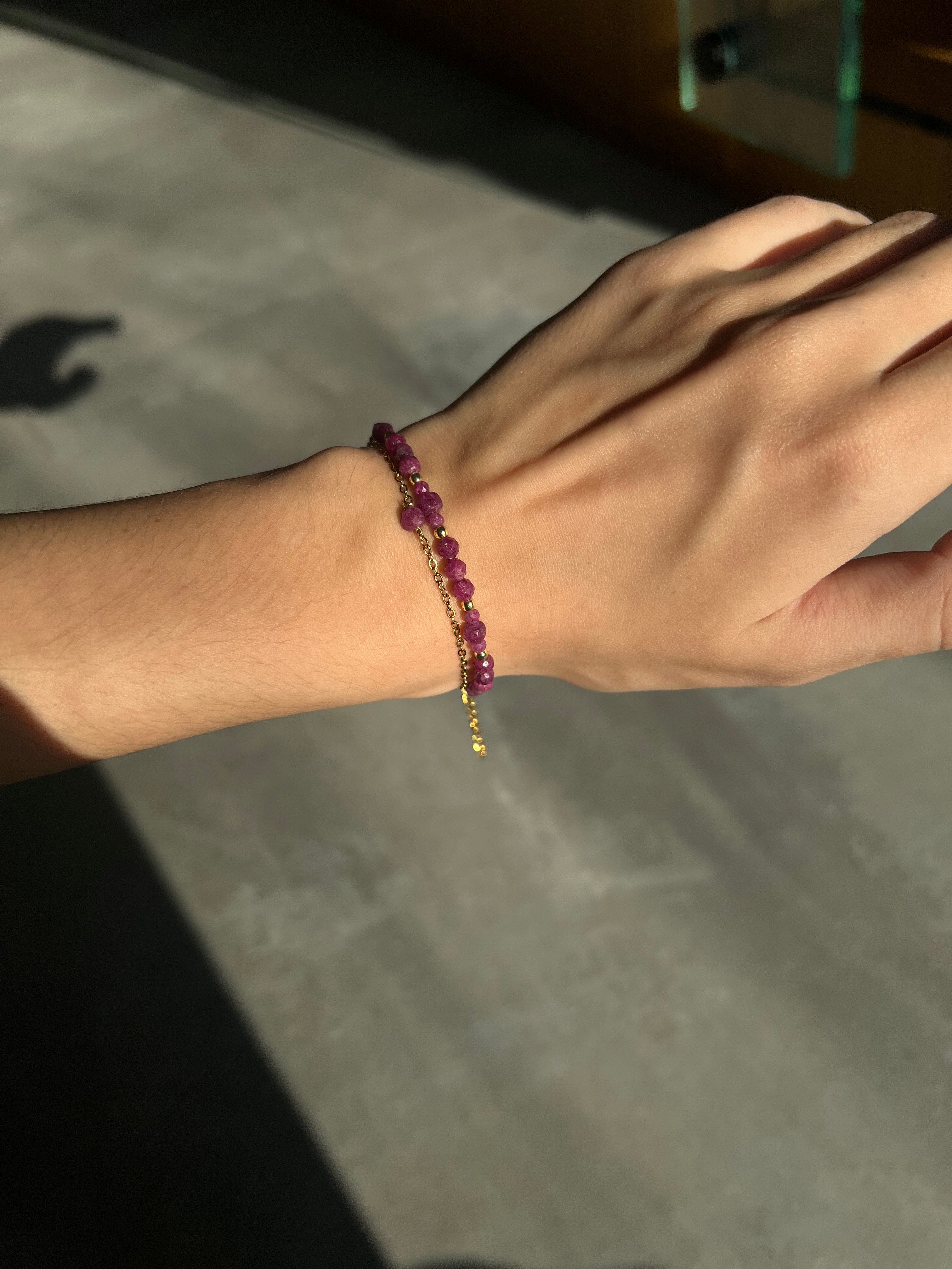 Bransoletka Lumé Rubin