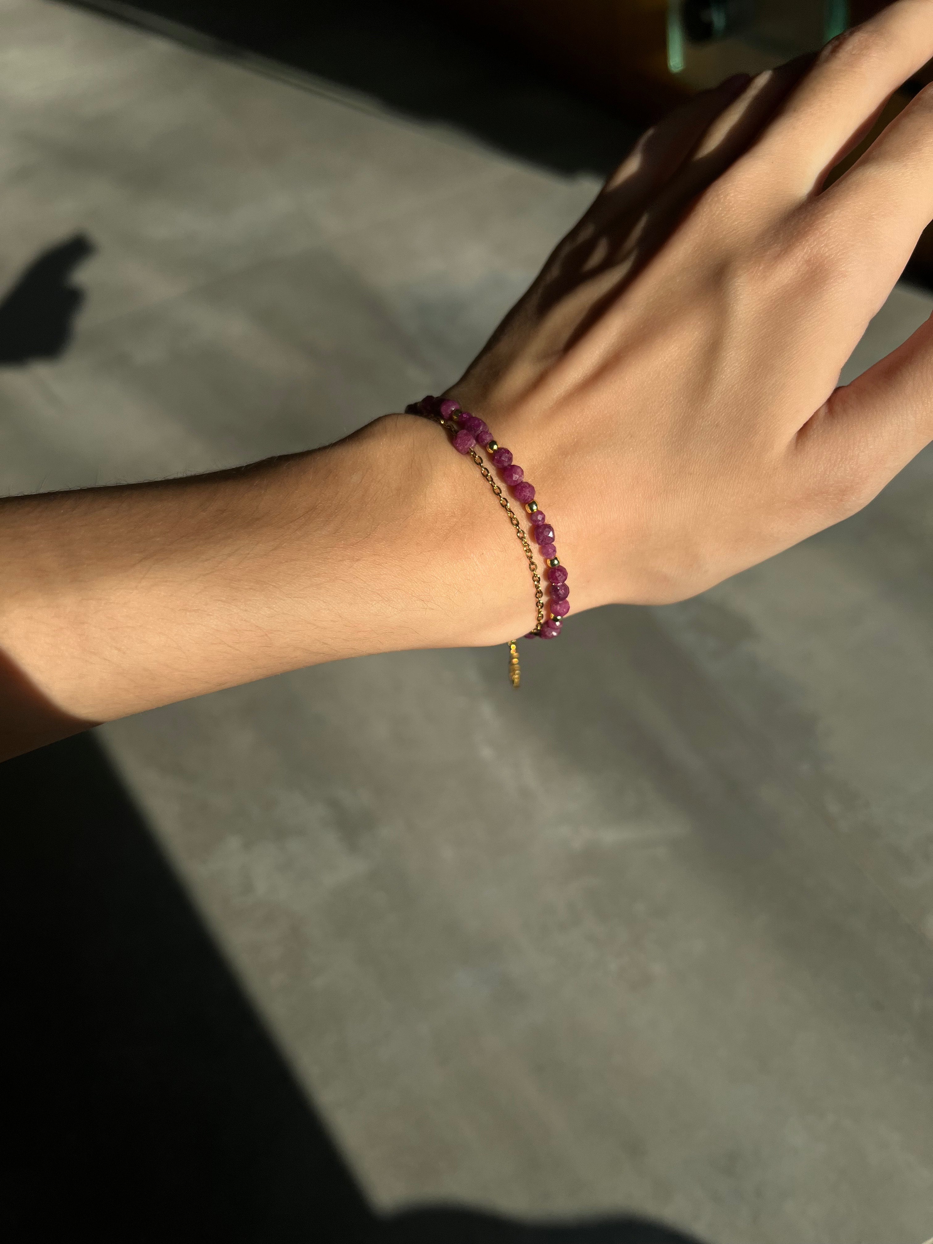 Bransoletka Lumé Rubin