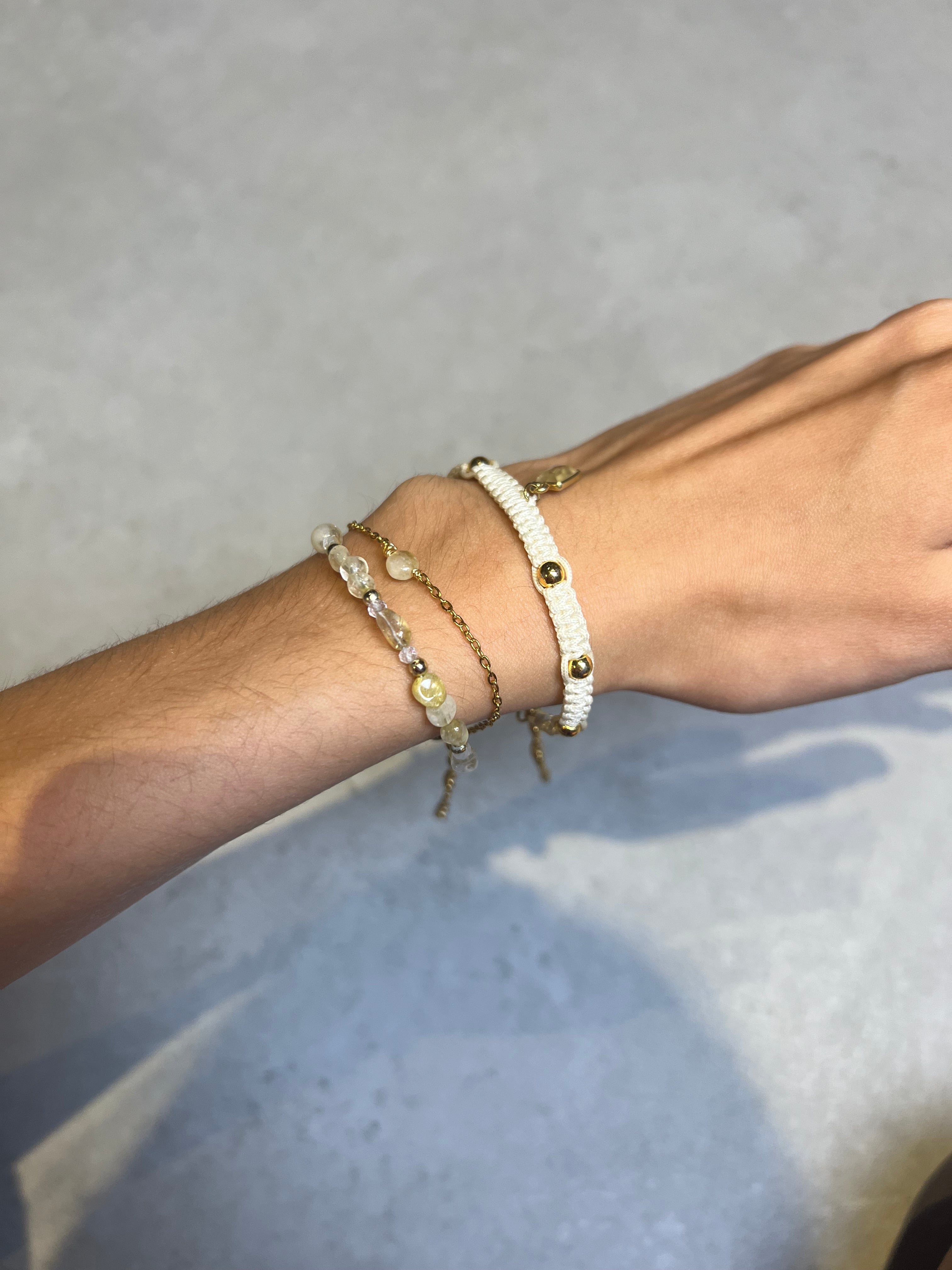 Bransoletka Lumé Cytryn