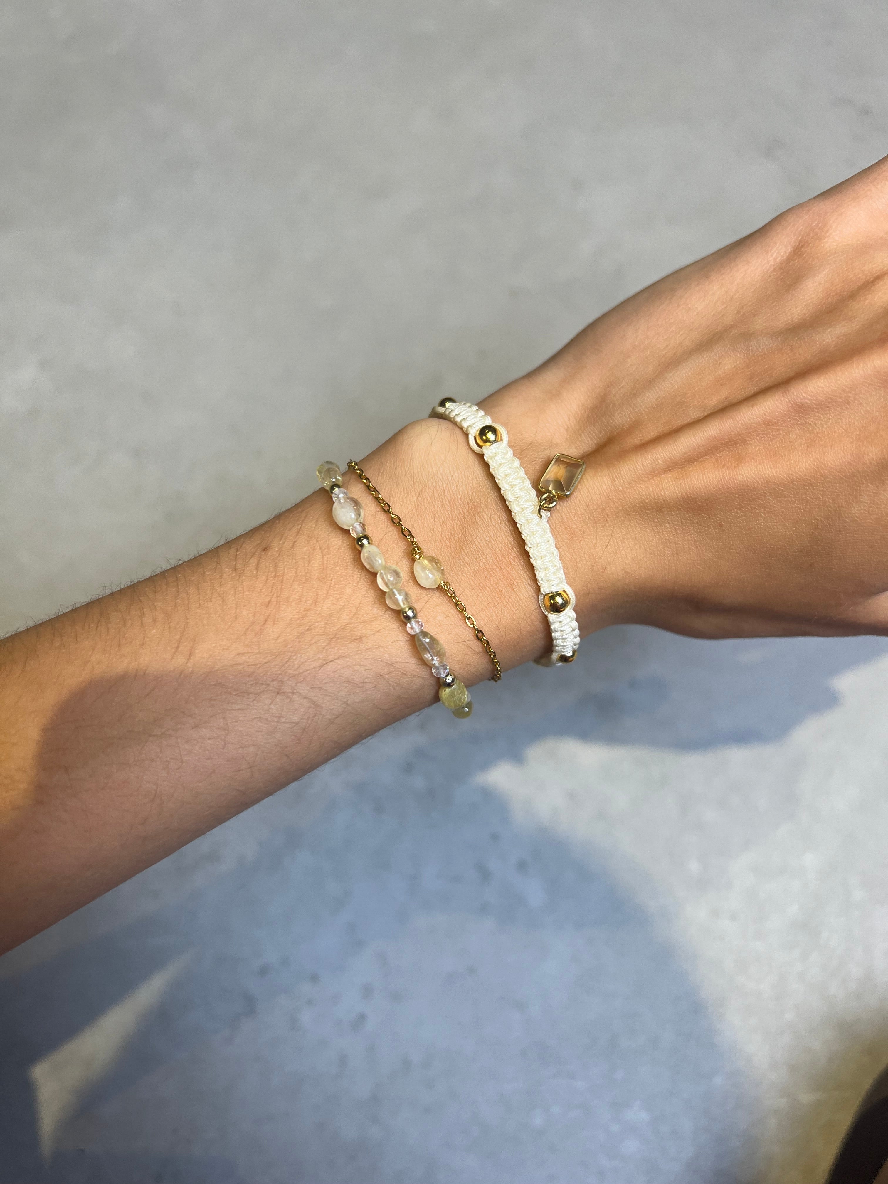 Bransoletka Lumé Cytryn