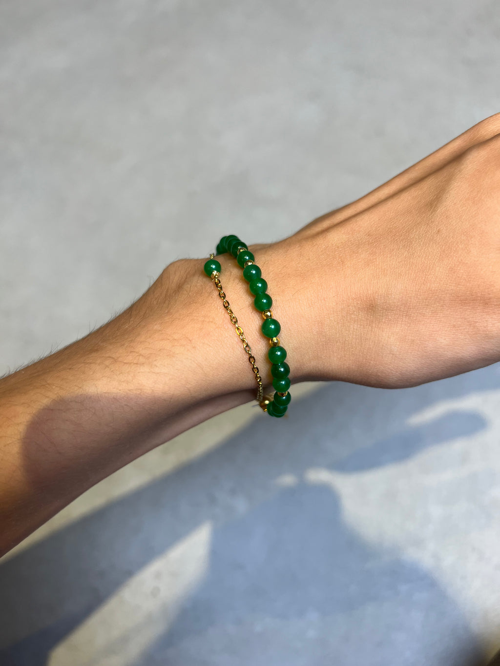 Bransoletka Lumé Jadeit