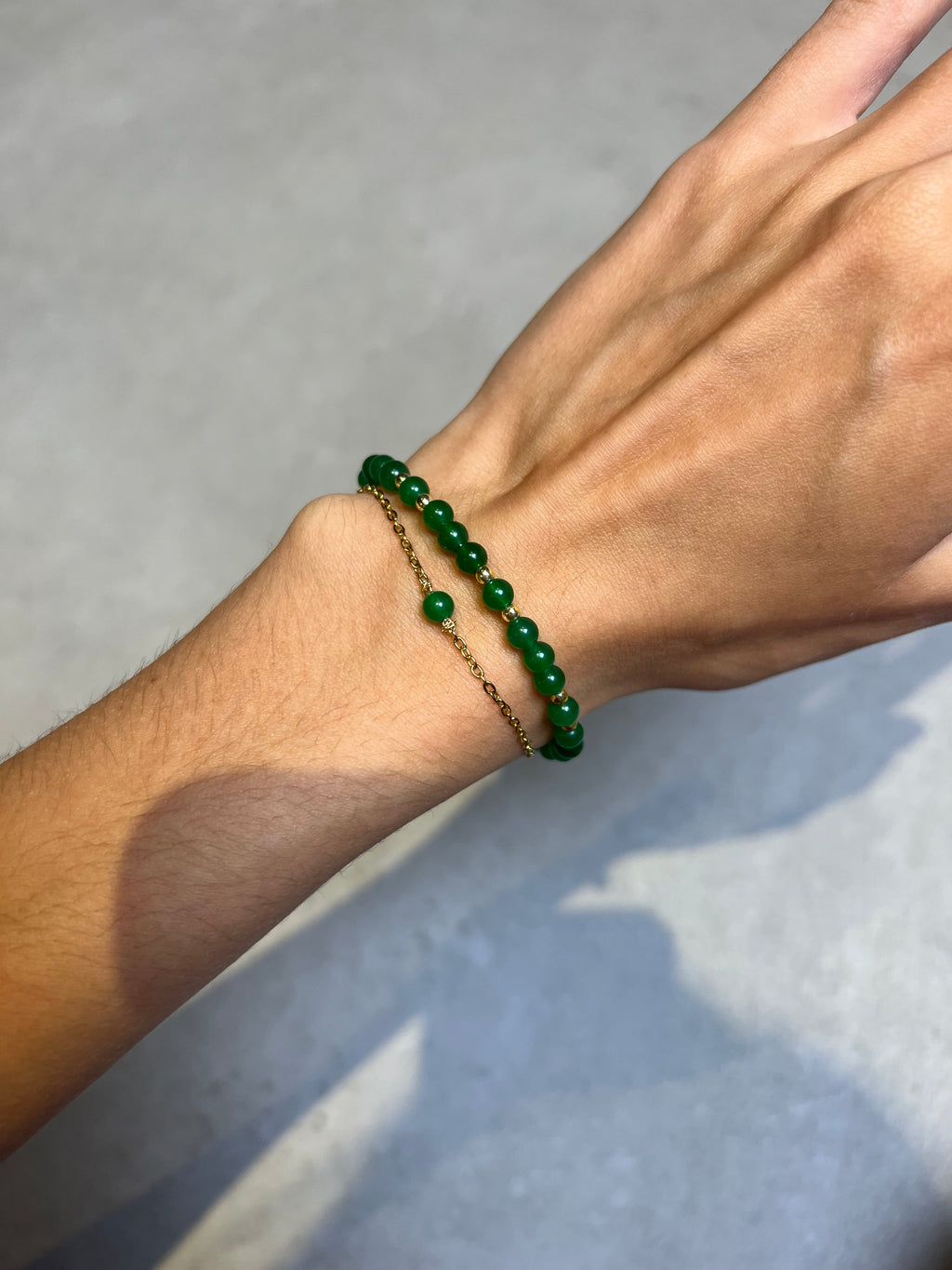 Bransoletka Lumé Jadeit