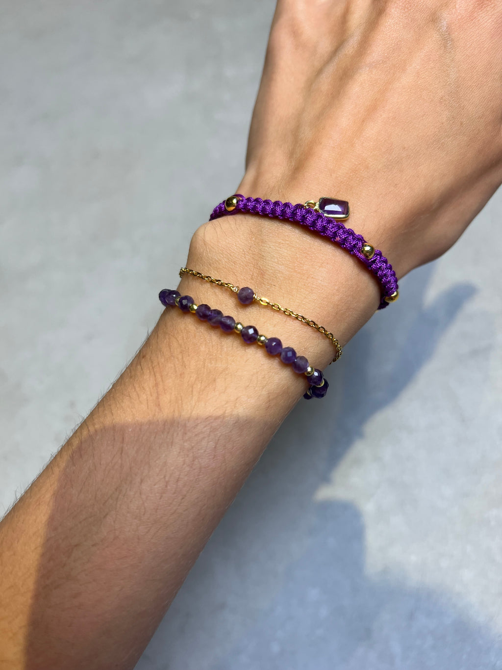 Bransoletka Lumé Ametyst